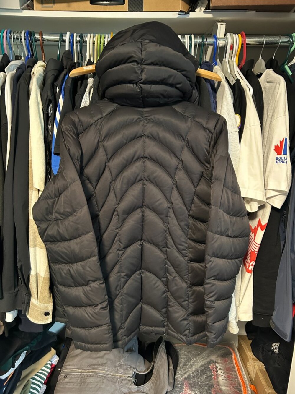 Patagonia Parka Black Outdoor Gorpcore Puffer Jacket Women's - Fit M - Picture 2 of 8